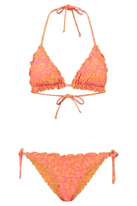 LIZ BIKINI SET LUSH LEOPARD ORANGE SUN ORANGE SUN 4