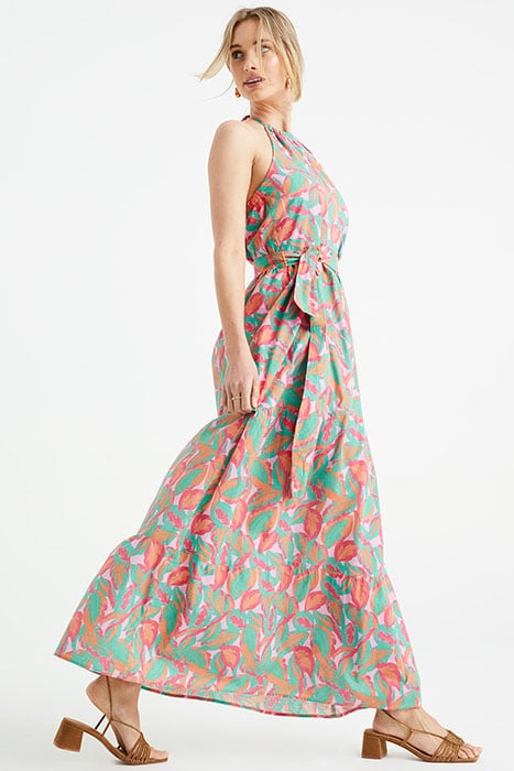 DRESS MAXI MULTI-COLOURED 4