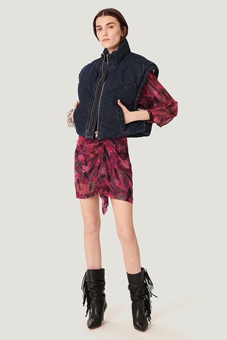 CABRAY VEST IN DARK BLUE 2