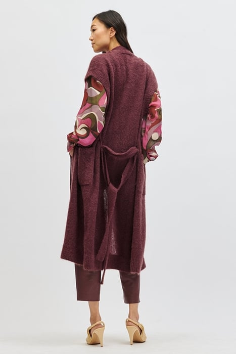 STRICKMANTEL AUS MOHAIR-MIX BAROLO 2