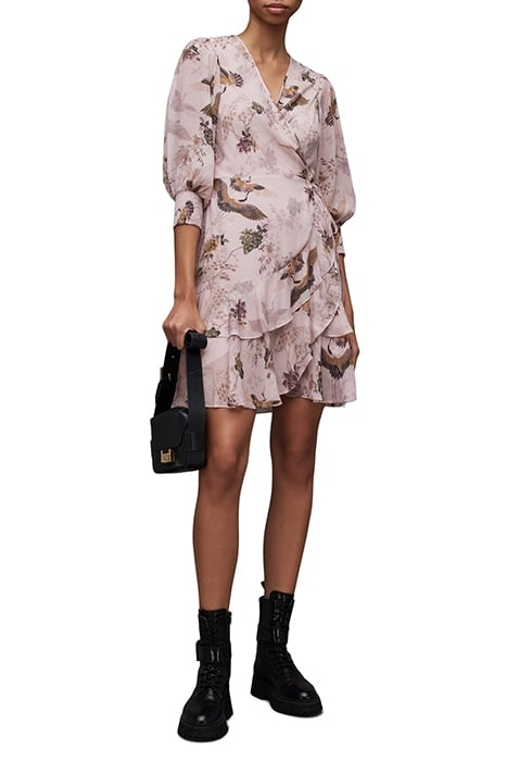 ARI PEGGY DRESS DUSTY PINK 4