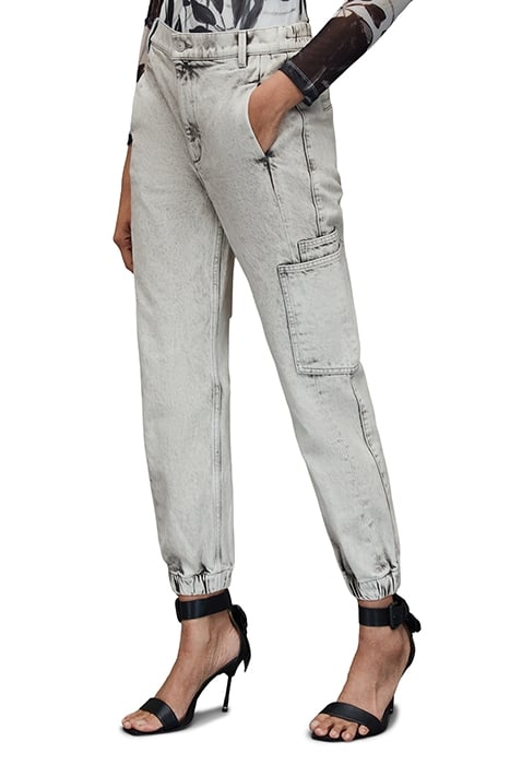 LEA CARGO JOGGER SNOW GREY 1