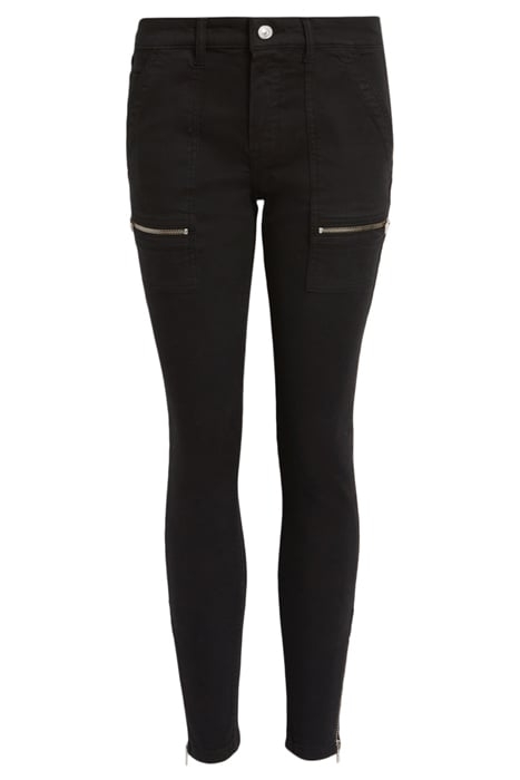 DEMI ZIP SKINNY JEAN BLACK 5