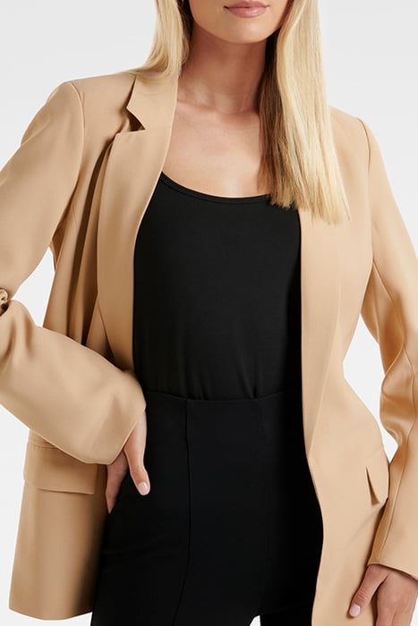 BELLA BOYFRIEND BLAZER CAMEL 5
