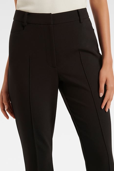SELENA PINTUCK FLARE PANT BLACK 5