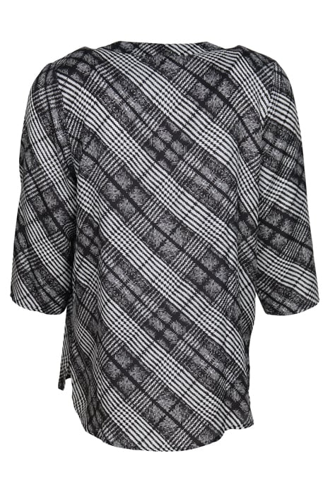 BLOUSE BARCELONA BLACK WHITE 2