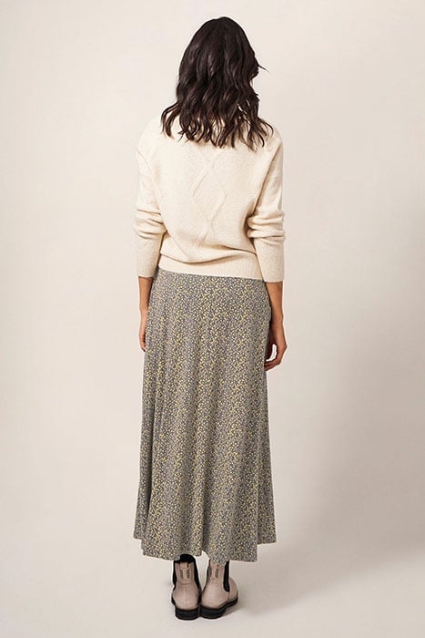 JADA ECO VERO MAXI SKIRT GREY MULTI 2