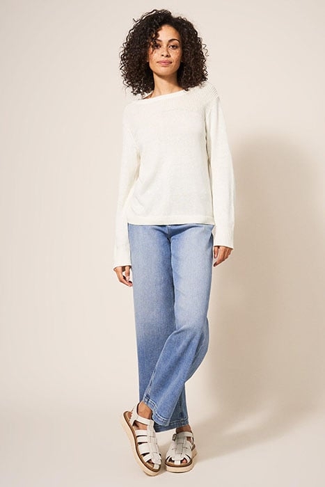 HANNAH JUMPER NATURAL WHITE 2