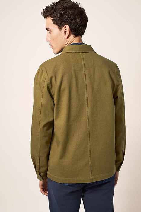 FABIEN CHORE JACKET DEEP GREEN 2