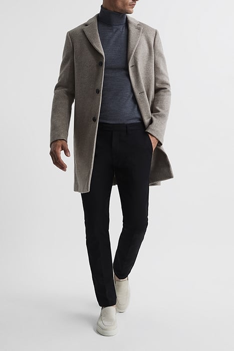 GABLE SINGLE BREASTED COAT OATMEAL 3