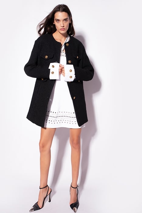 AIDA ABITO CREPE STRETCH GARLIC WHITE 5