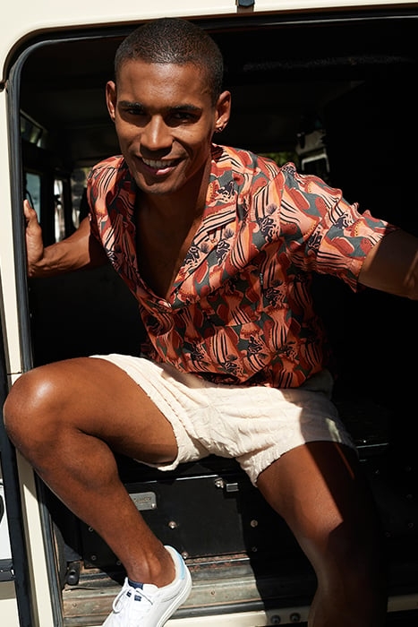 MEN SHORTSLEEVE SHIRT CATCH OF THE DAY SMOKEY GREEN 5