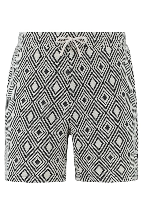 MEN INTARSIA SHORTS BLACK 7