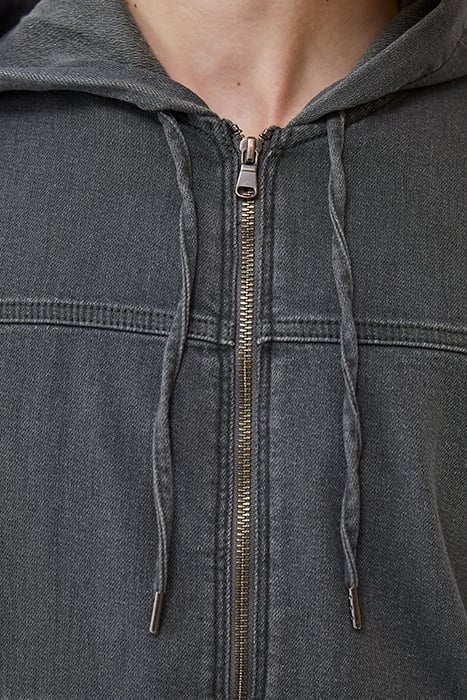 UNDERWATER HOODED DENIM JACKET 6