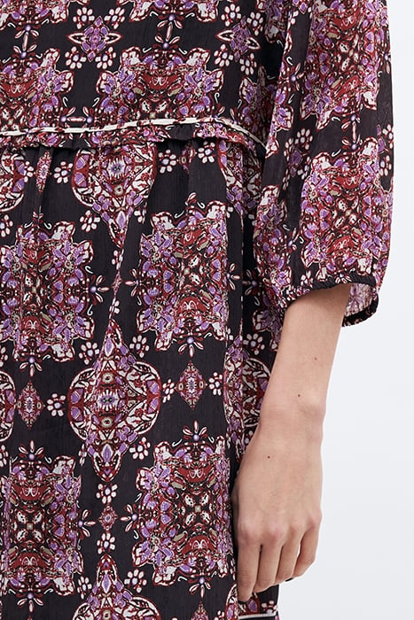 BOHO PRINT SHORT DRESS 5