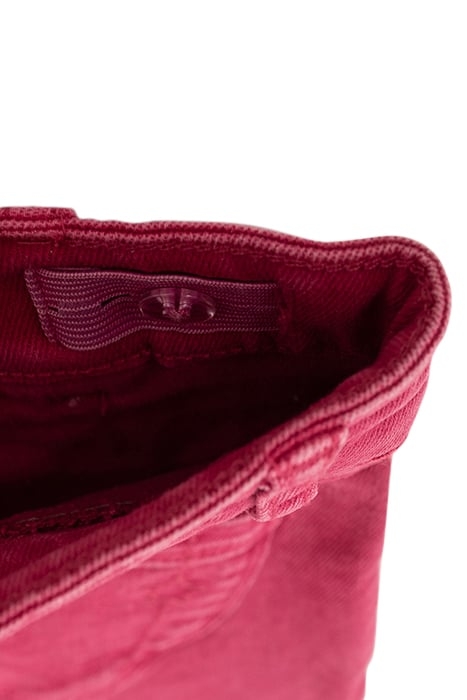 GIRLS’ FUCHSIA PINK DENIM SHORTS 6