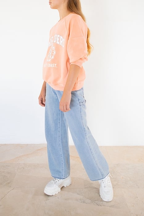 GIRLS’ CORAL VINTAGE IMAGE SWEATSHIRT 2