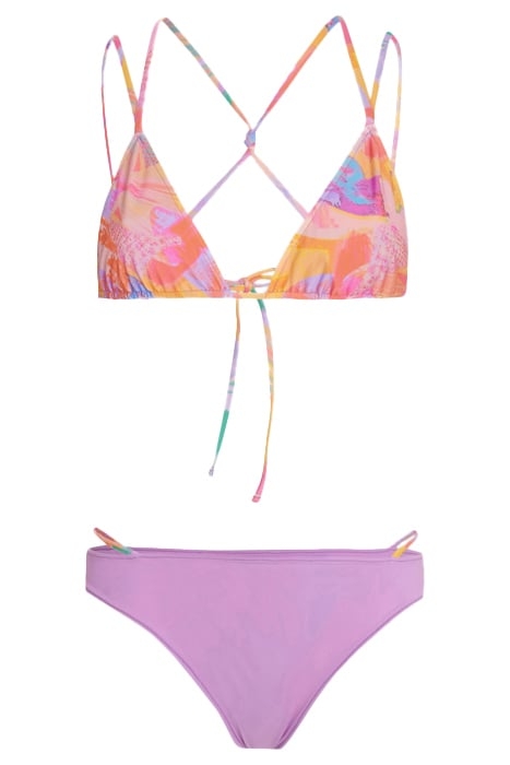 AMAZOA BIKINI IN PINK/ORANGE 4