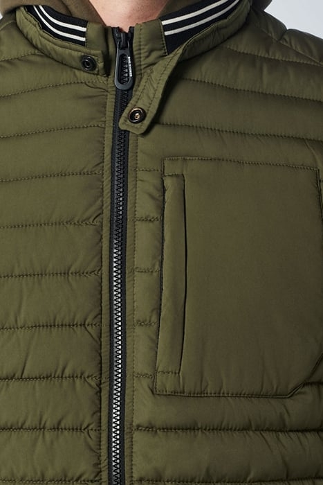 JACKET SHORT FIT PADDED ARMY 6