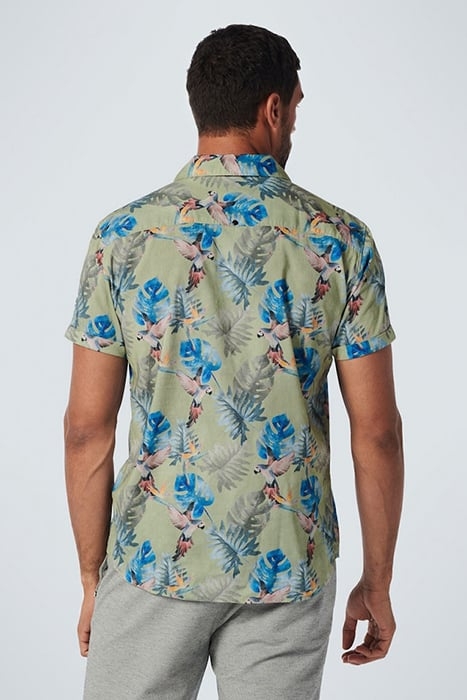 SHIRT SHORT SLEEVE ALLOVER PRINTED SMOKE 2