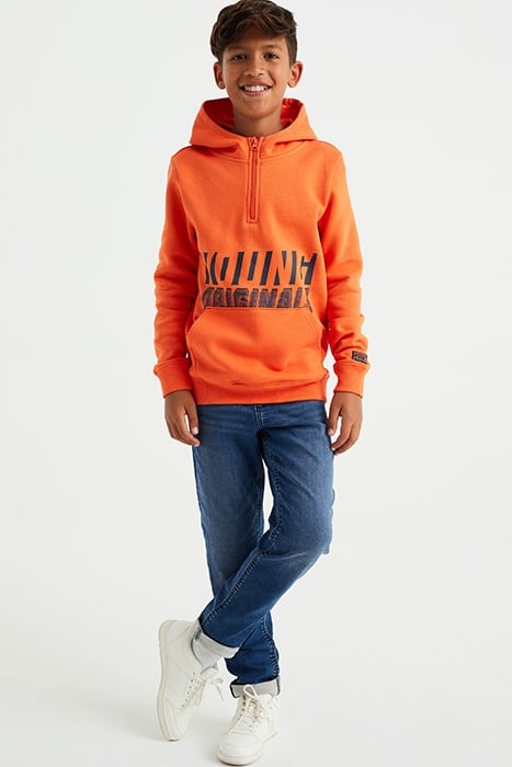 SWEATER BRIGHT ORANGE 2