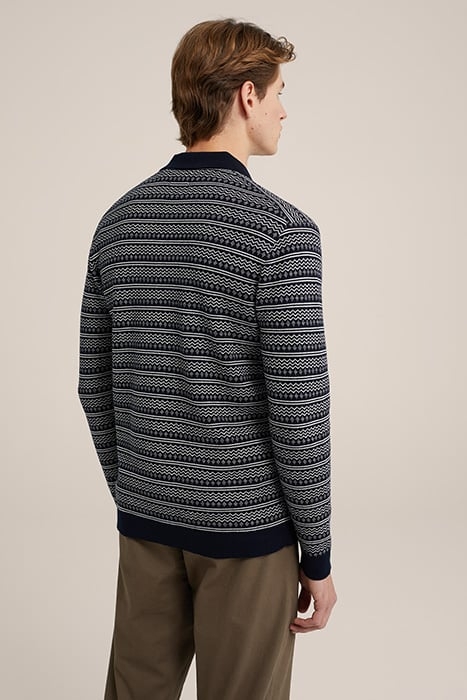 CARDIGAN DARK BLUE 2