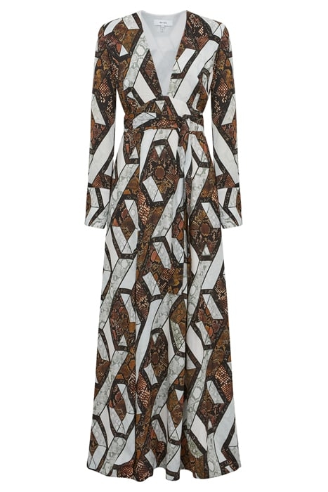 LOREN MAXI DRESS BROWN 3