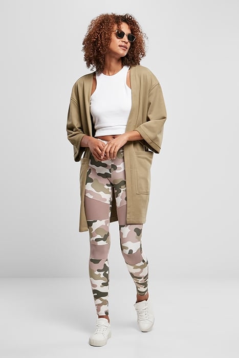 LADIES CAMO TECH MESH LEGGINGS DUSKROSE CAMO 3