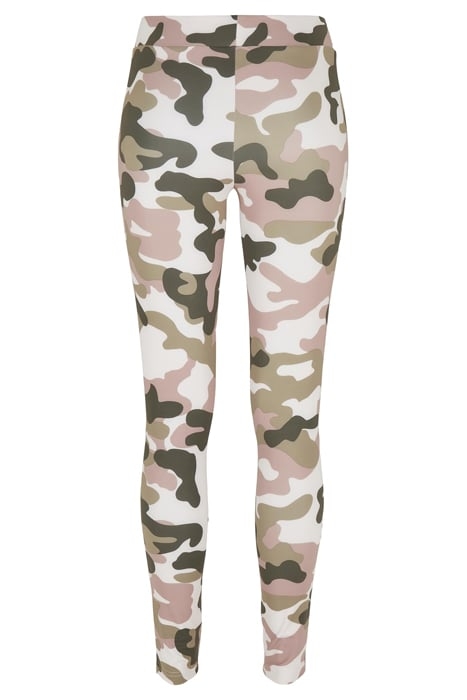 LADIES CAMO TECH MESH LEGGINGS DUSKROSE CAMO 4