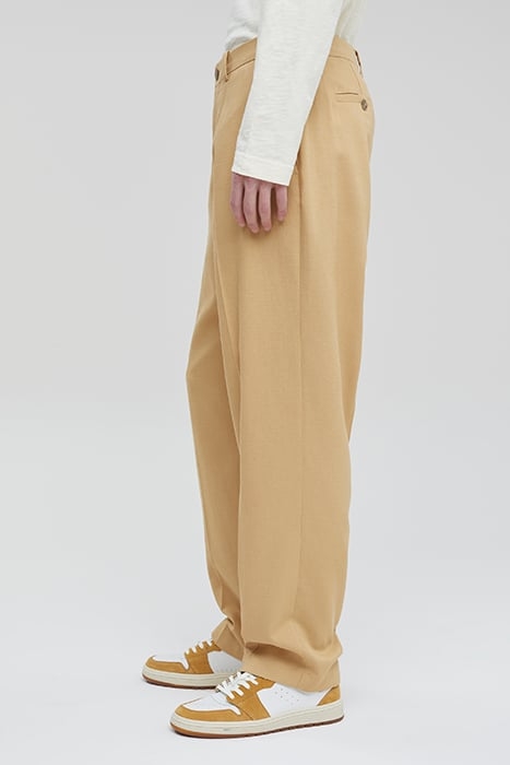 MEN LIVINGTON WIDE PANTS HONEY MUSTARD 5