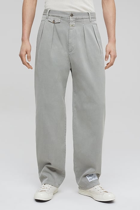 MEN M. PHILOUZE UNISEX CHINO PANTS GRAVEL 1