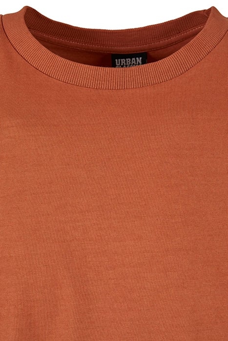 HEAVY OVERSIZED GARMENT DYE LONGSLEEVE TERRACOTTA 8