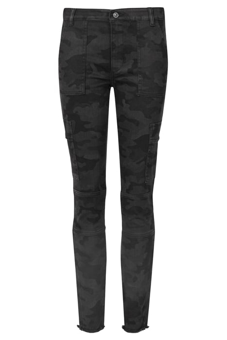 DURAN CAMOU CARGO WASHED BLACK 4