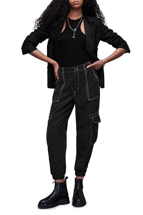 FRIEDA STITCH TROUSE BLACK 1