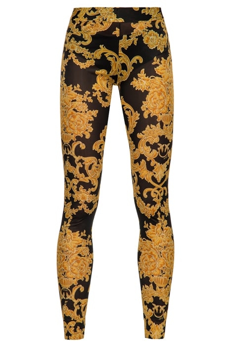 GINSENG 1 LEGGINGS CHARMEUSE S BLACK/GOLD 1