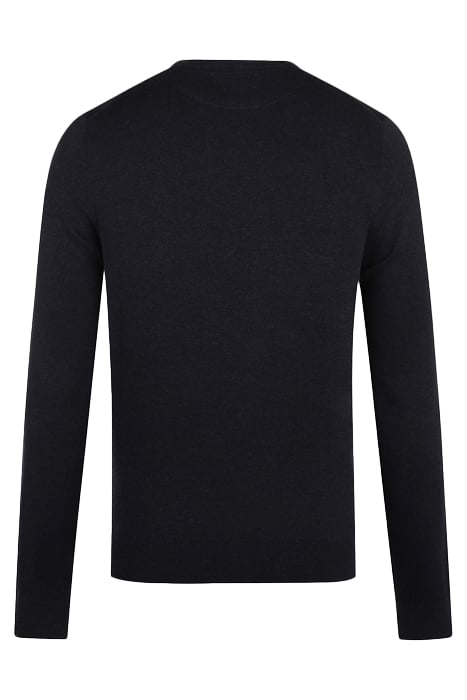 V NECK SWEATER NAVY 2