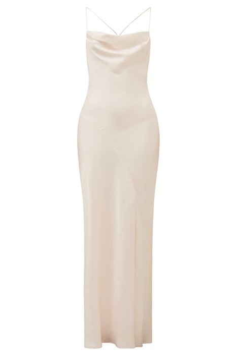 BLAIR BACK DETAIL MAXI DRESS IVORY 3