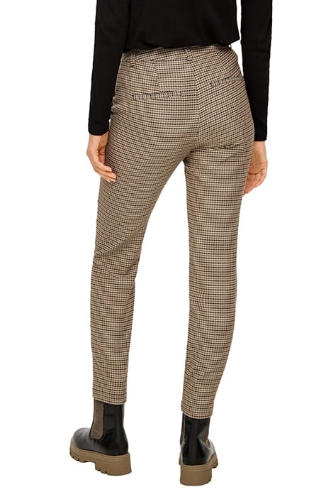 S.OLIVER RLW PANTS GREY/BLACK 2