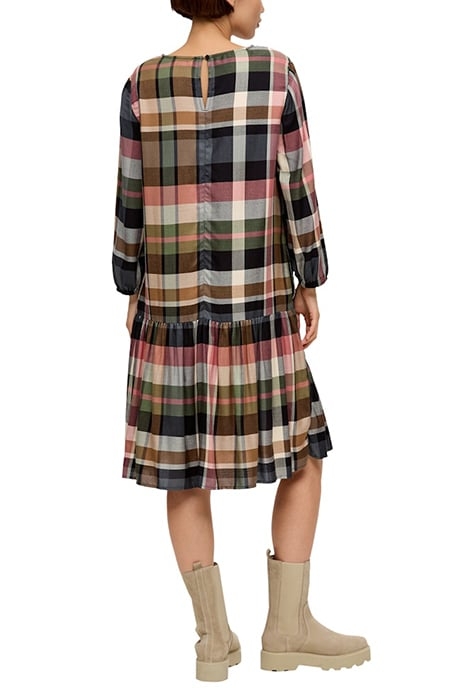 S.OLIVER RLW DRESSES GREY/BLACK 2