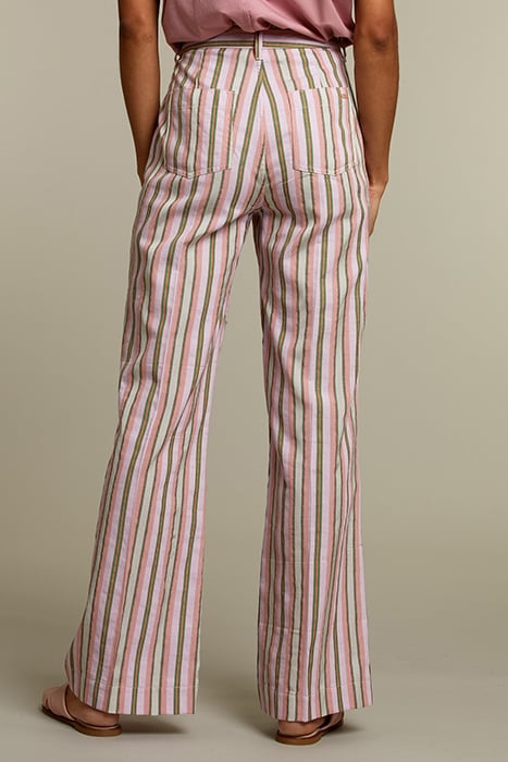 STRIPED STRAIGHT PANTS 2