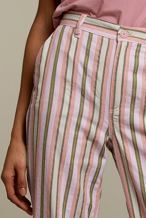 STRIPED STRAIGHT PANTS 5