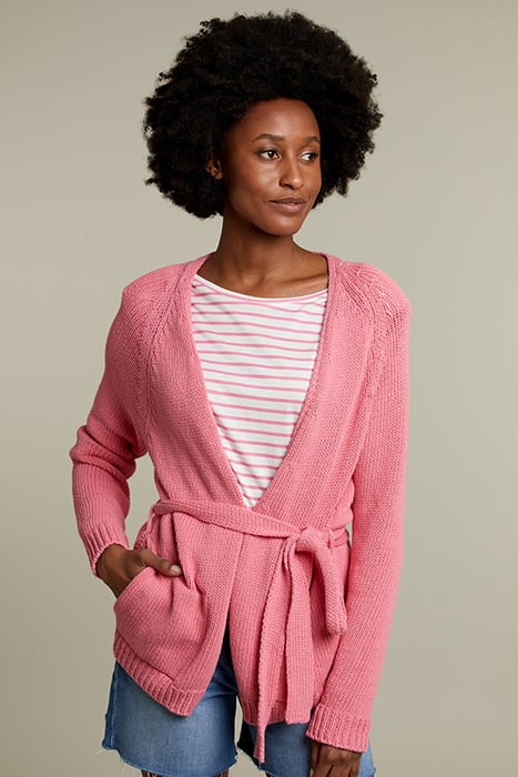 PINK V-NECK CARDIGAN 1