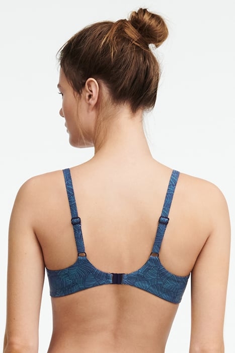 SW BRA TSHIRT BLUE PLAMS 2