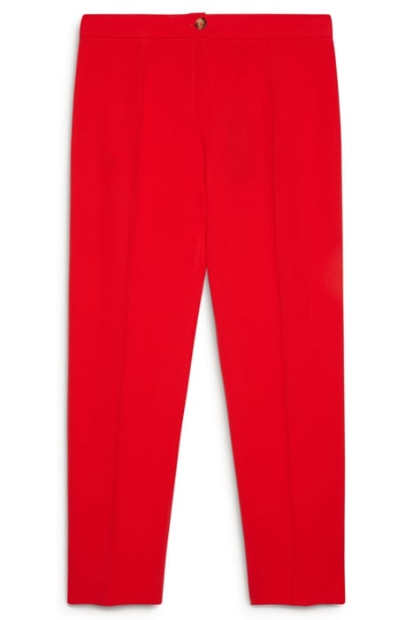 SLIM TROUSERS RED 4