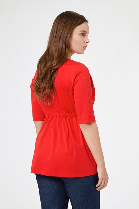 T-SHIRT WITH DRAWSTRING RED 2