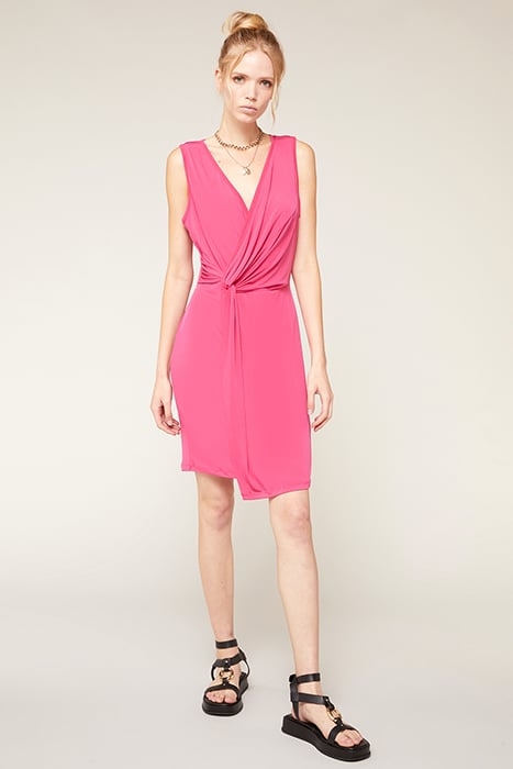 LUREX JUMPSUIT WITH TORCHON FUCSIA 1
