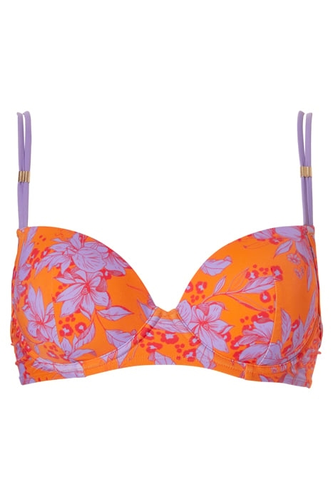 SW BRA TSHIRT BRI MIAMI VIBES PURPLE FLOWERS 1