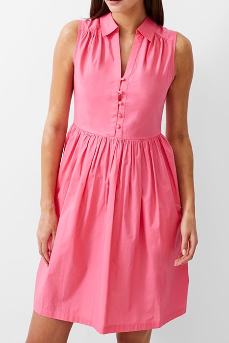 SLEEVELESS SMOCK DRESS KNEE CAMELLIA 1