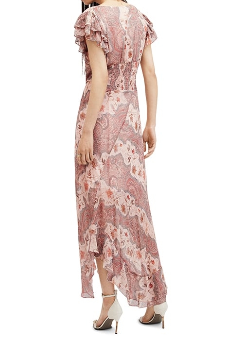 BREA CASCADE DRESS CLAY PINK 2