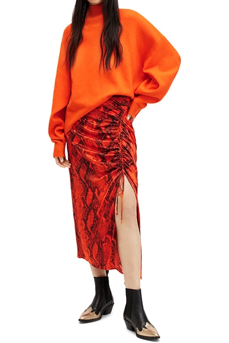 CARLA TAHOE SKIRT ZESTY ORANGE 1